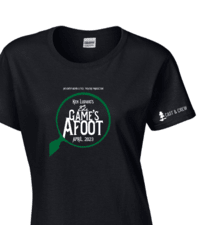 poster for The Game's Afoot - Adult Woman Tshirt - $25