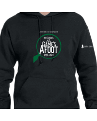poster for The Game's Afoot - Customized Adult Hoodie Cast and Crew - $54