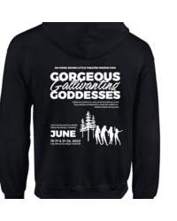 poster for Gorgeous Gallivanting Goddesses - Adult Zip Hoodie - $50